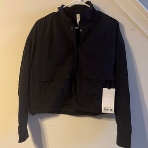 lululemon athletica Black Utility Jacket Windbreaker